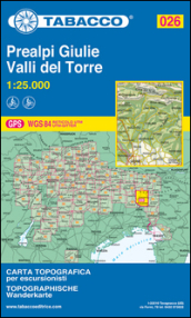 Prealpi Giulie. Valli del Torre 1:25.000