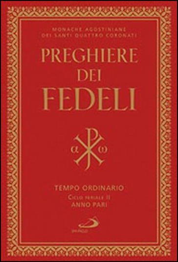 Preghiere dei fedeli. Tempo ordinario. Ciclo feriale II anno pari