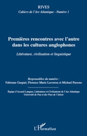 Premières rencontres avec l autre dans les cultures anglophones