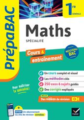 Prépabac Maths 1re générale (spécialité)