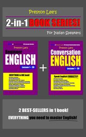 Preston Lee s 2-in-1 Book Series! Beginner English & Conversation English Lesson 1: 20 For Italian Speakers