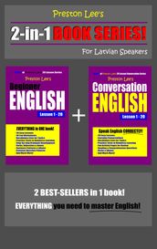 Preston Lee s 2-in-1 Book Series! Beginner English & Conversation English Lesson 1: 20 For Latvian Speakers