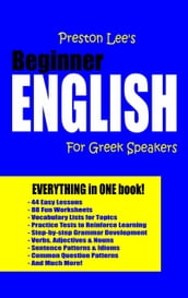 Preston Lee s Beginner English For Greek Speakers