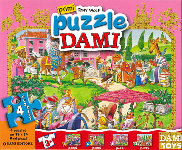 Primi puzzle. Principesse. 4 puzzles - Tony Wolf