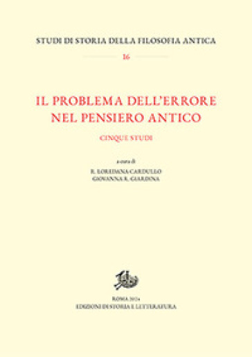 Problema dell'errore - CARDULLO - Giardina