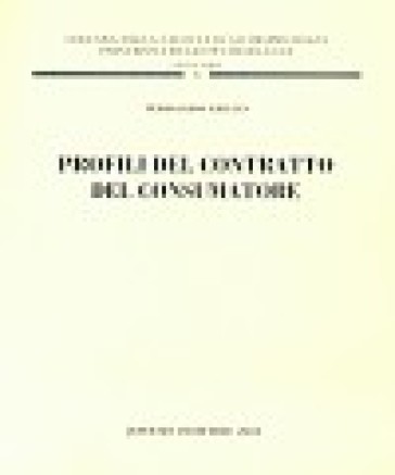 Profili del contratto del consumatore - Fernando Greco