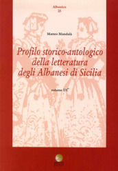 Profilo storico antologico delle letteratura degli albanesi in Sicilia. 3.