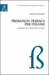 Pronuncia tedesca per italiani