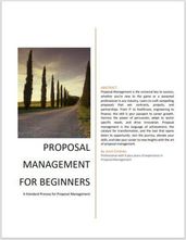 Proposal Management for Beginners