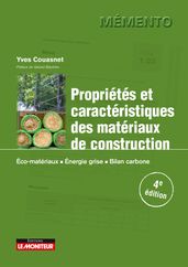 Propriétés et caractéristiques des matériaux de construction