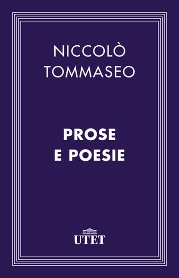 Prose e poesie - Niccolò Tommaseo