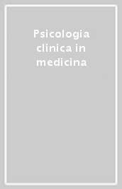 Psicologia clinica in medicina