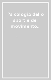 Psicologia dello sport e del movimento umano