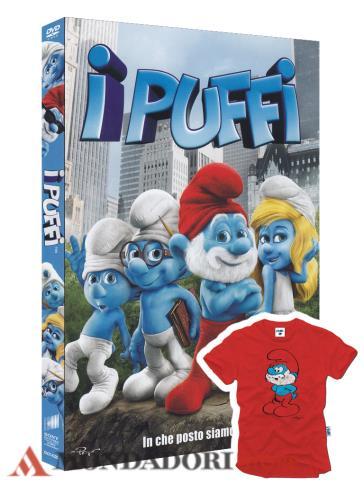 I Puffi (DVD)(+T-shirt Grande Puffo colore ROSSO anni 8/9) - Raja Gosnell