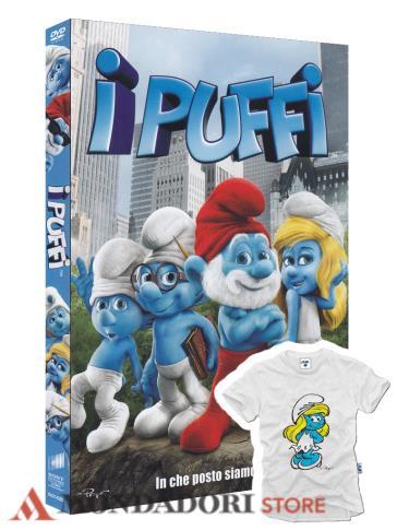 I Puffi (DVD)(+T-shirt Puffetta colore BIANCO anni 5/6) - Raja Gosnell