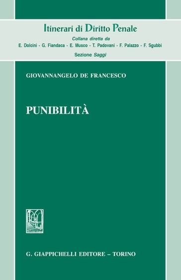 Punibilità - Giovannangelo De Francesco