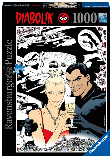 Puzzle 1000 Pz - Illustrati.Diabolik