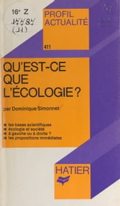 Qu est-ce que l écologie ?