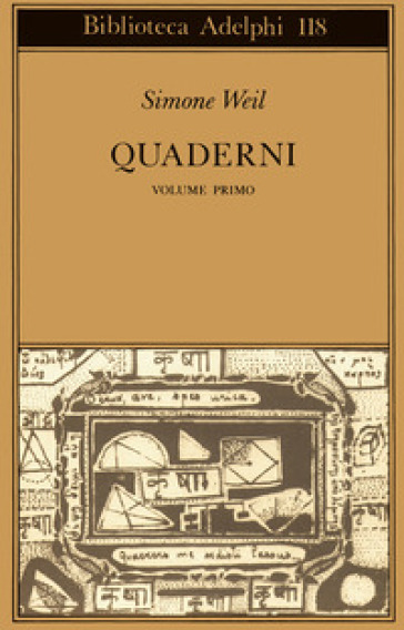 Quaderni. 1. - Simone Weil