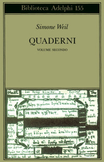 Quaderni. 2. - Simone Weil