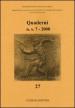 Quaderni del Dipartimento di filologia linguistica e tradizione classica (2008). 7.