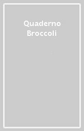 Quaderno Broccoli