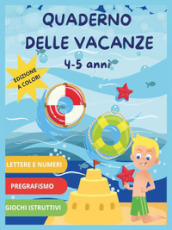 Quaderno delle vacanze 4-5 anni