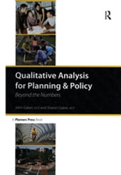 Qualitative Analysis for Planning & Policy
