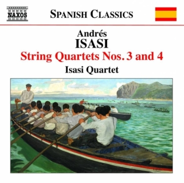 Quartetti per archi (integrale), vol.2 - Andres Isasi