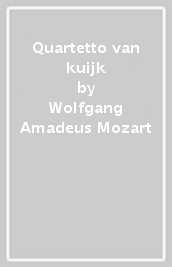 Quartetto van kuijk