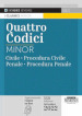 Quattro codici: Civile-Procedura civile-Penale-Procedura penale