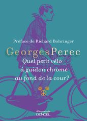 Quel petit vélo à guidon chromé au fond de la cour ?