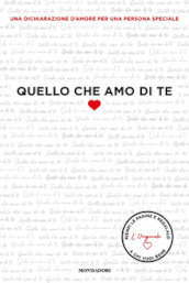 Quello che amo di te