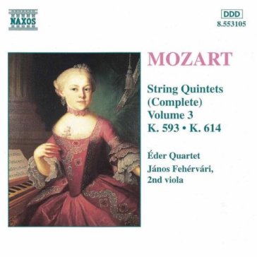 Quintetti x archi vol.3: quintetti - Wolfgang Amadeus Mozart
