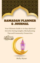 RAMADAN PLANNER AND JOURNAL