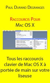 Raccourcis pour Mac OSX
