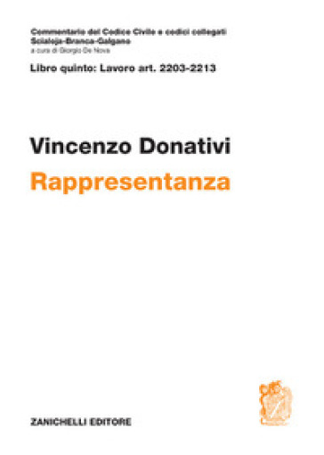 Rappresentanza - Vincenzo Donativi