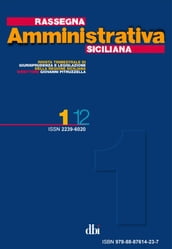 Rassegna Amministrativa Siciliana 1-12