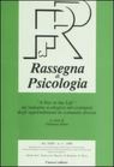 Rassegna di psicologia (2006). 3.«A day in the life»: un'indagine ecologica sul costruirsi degli apprendimenti in comunità diverse