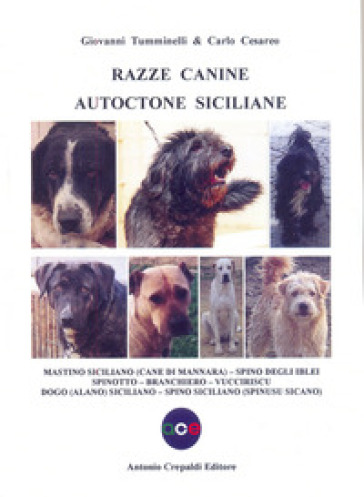 Razze canine autoctone siciliane. Mastino siciliano (Cane di Mannara). Spino degli Iblei. Spinotto. Branchiero. Vucciriscu. Dogo (Alano) Siciliano. Spino siciliano (Spinusu sicano) - Giovanni Tumminelli - Carlo Cesareo