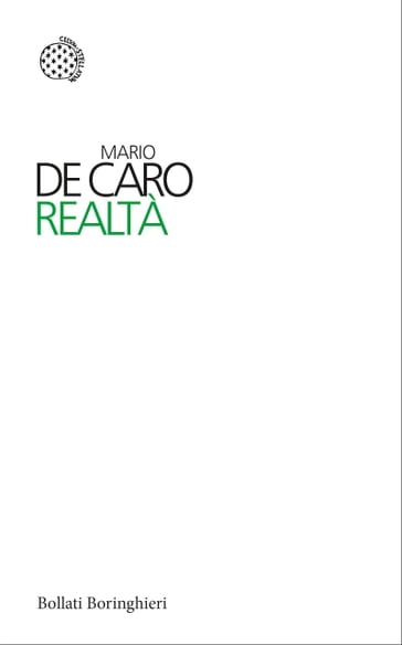 Realtà - Mario De Caro