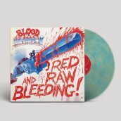 Red raw and bleeding! - turquoise marble