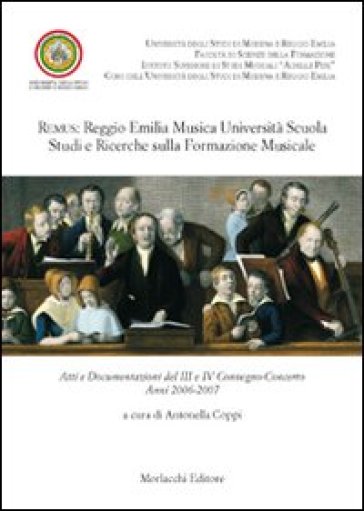 Remus. Reggio Emilia musica università scuola. Studi e ricerche sulla formazione musicale - Antonella Coppi