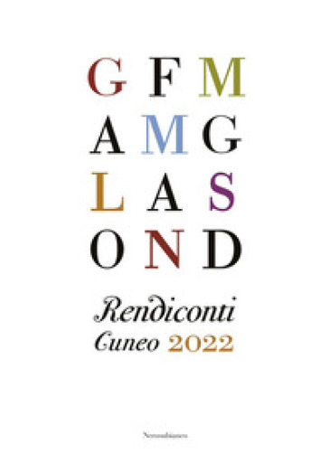 Rendiconti. Cuneo 2022