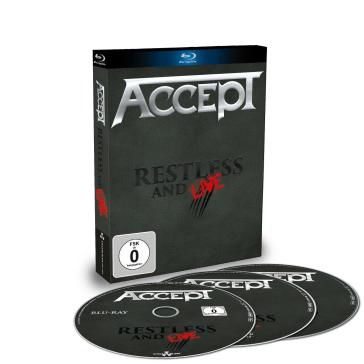 Restless & live (br+dvd+2cd digipack) - Accept