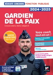 Réussite Concours - Gardien de la paix - 2024-2025- Préparation complète