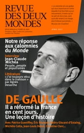 Revue des Deux Mondes avril 2017