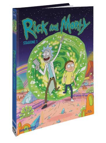 Rick And Morty: Stagione 01 (Mediabook Combo CE) (Blu-Ray+2 Dvd) - Dan Harmon - JUSTIN ROILAND