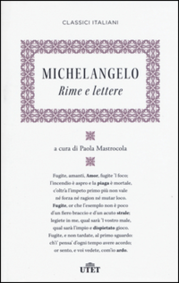 Rime e lettere. Con e-book - Michelangelo Buonarroti