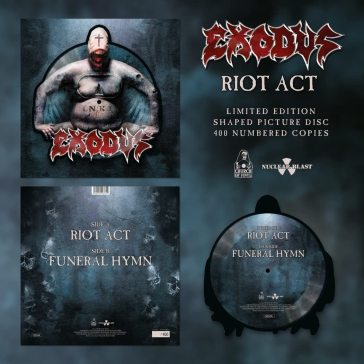 Riot act - shaped picture vinyl - Exodus